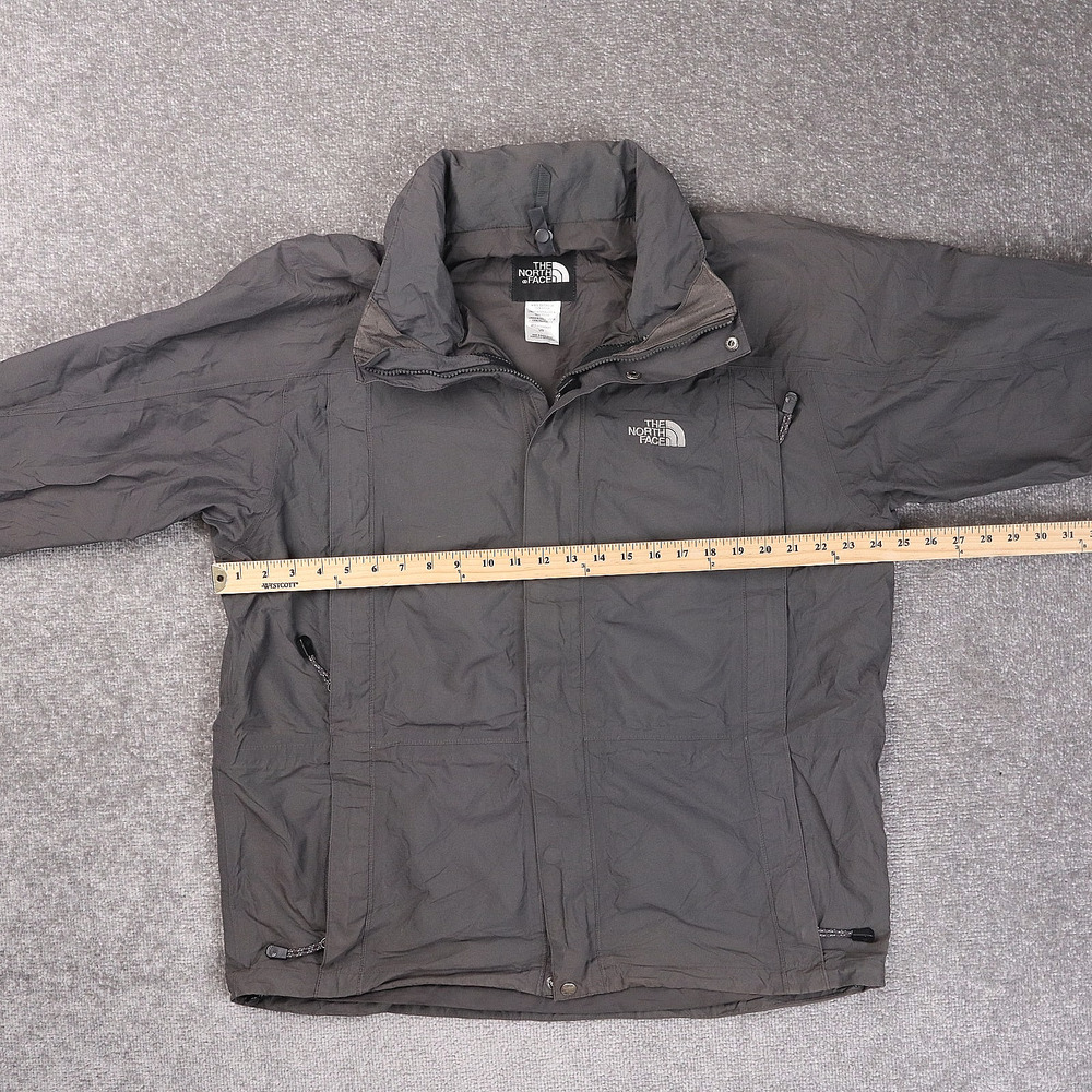 The North Face Hyvent Softshell Large Gray Long Sleeve Full Zip Jacket - Picture 4 of 13